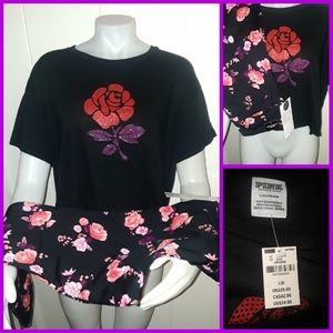 PINK ultimate leggings set large